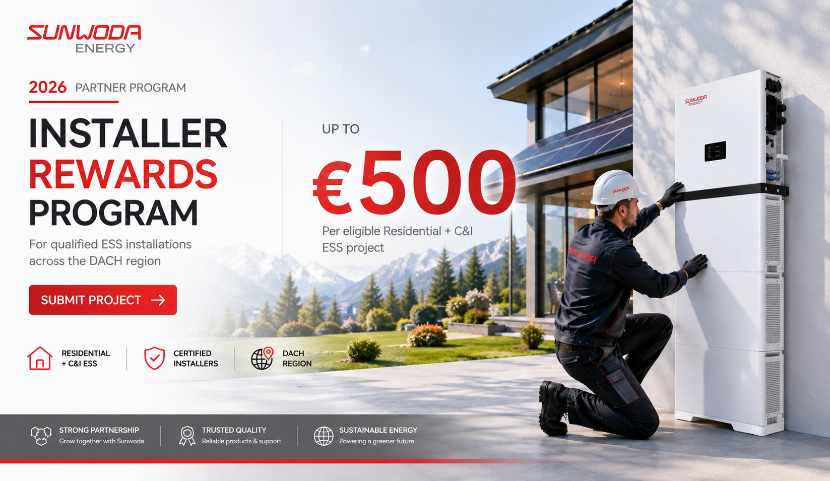Sunwoda Energy Installer Rewards Program 2026