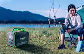 sunwoda portable power station for camping