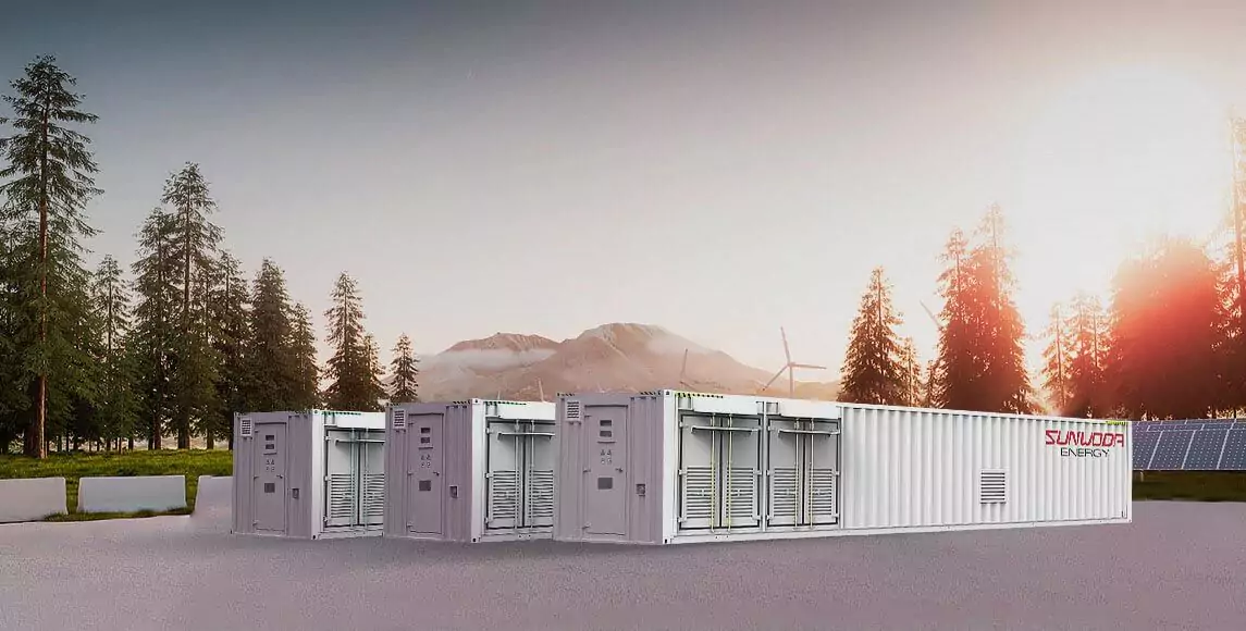 sunwoda utility scale battery storage