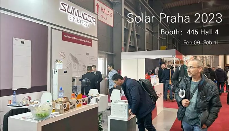 sunwoda energy at Solar Prague 2023