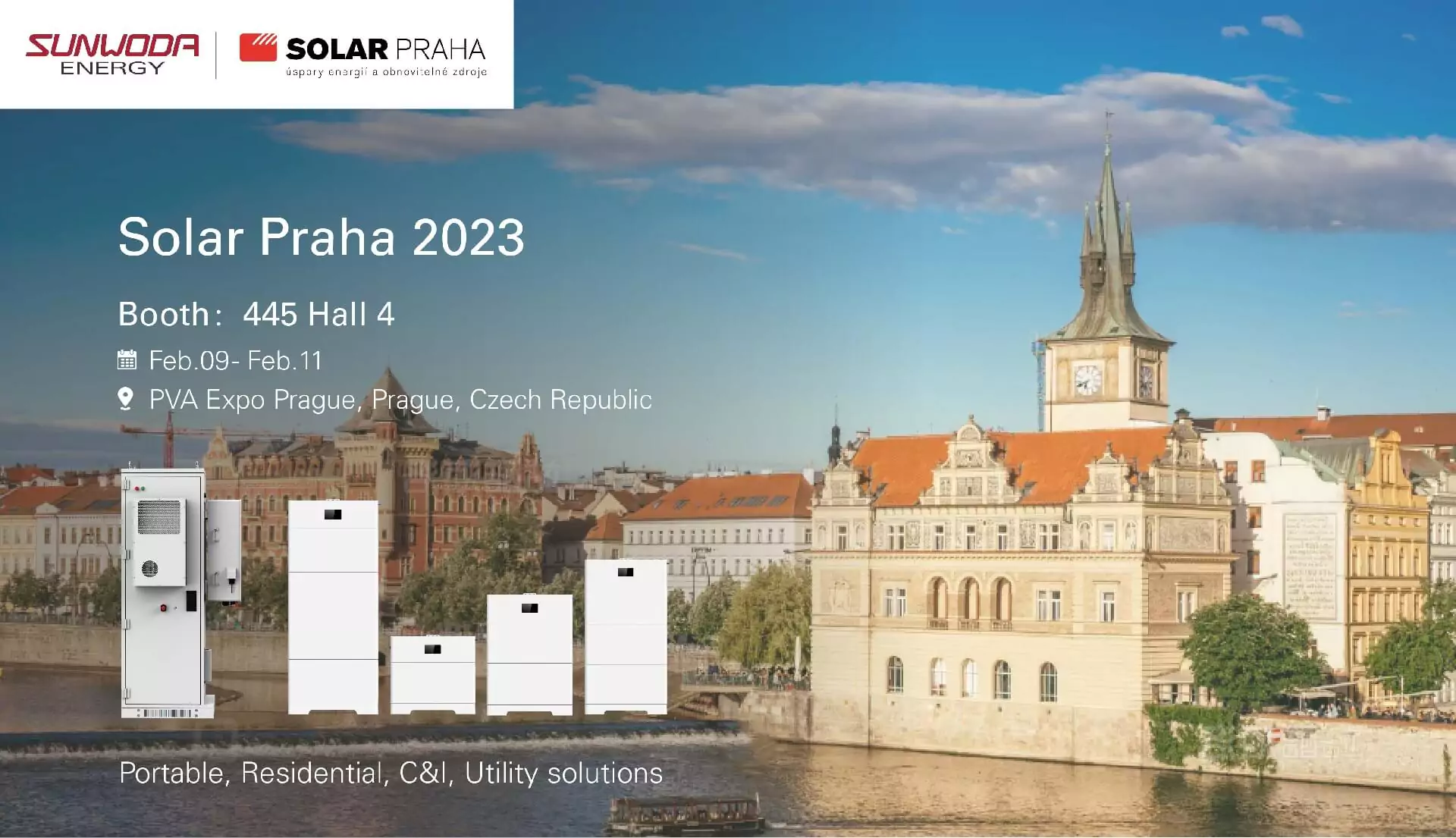 Sunwoda Energy at Solar Praha 2023