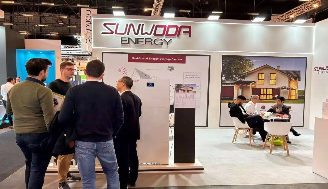Sunwoda Energy at Intersolution 2023 in Belgium