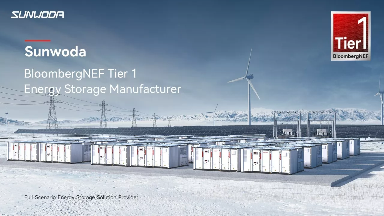 Sunwoda Reaffirms Tier 1 Energy Storage Manufacturer Status in BloombergNEF’s Q4 2025 Ranking