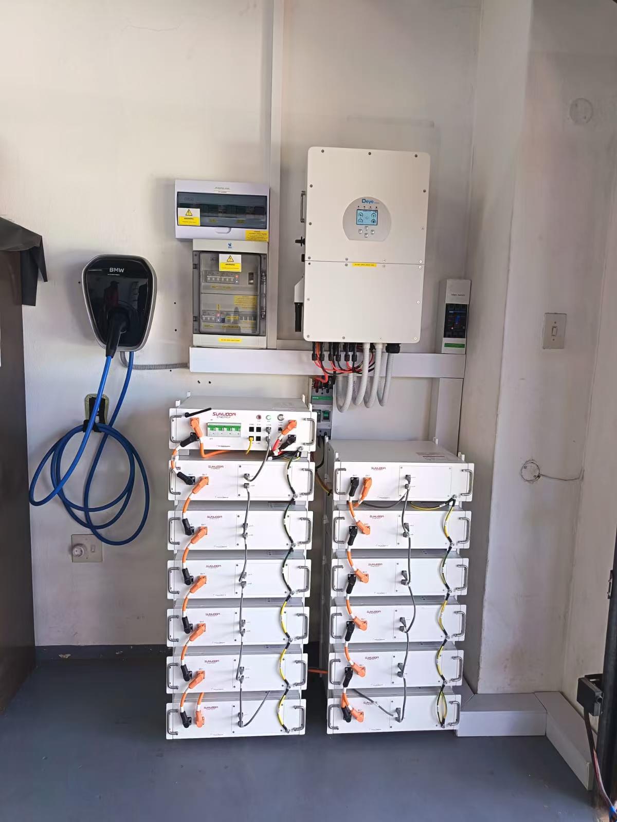 Atrix 30kW/60kWh indoor battery system for residential building in South Africa